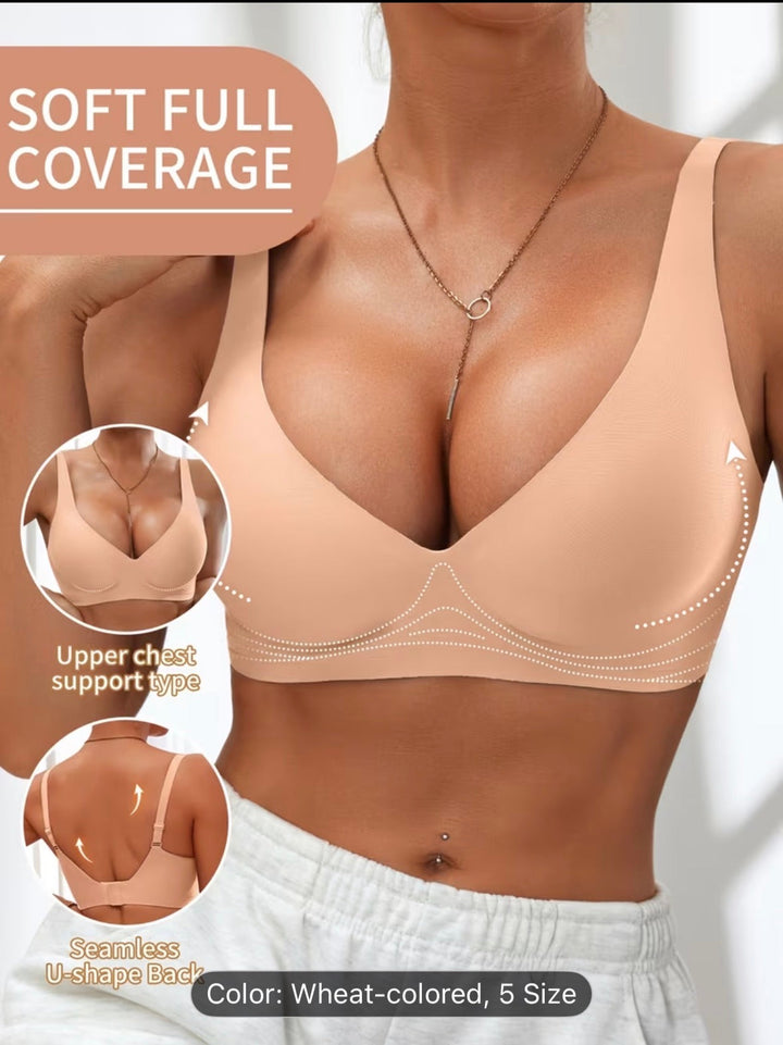 Sexy Jelly Push-Up Bra – High-Quality Comfortable Wireless Bra for Everyday Wear (Single Pack)