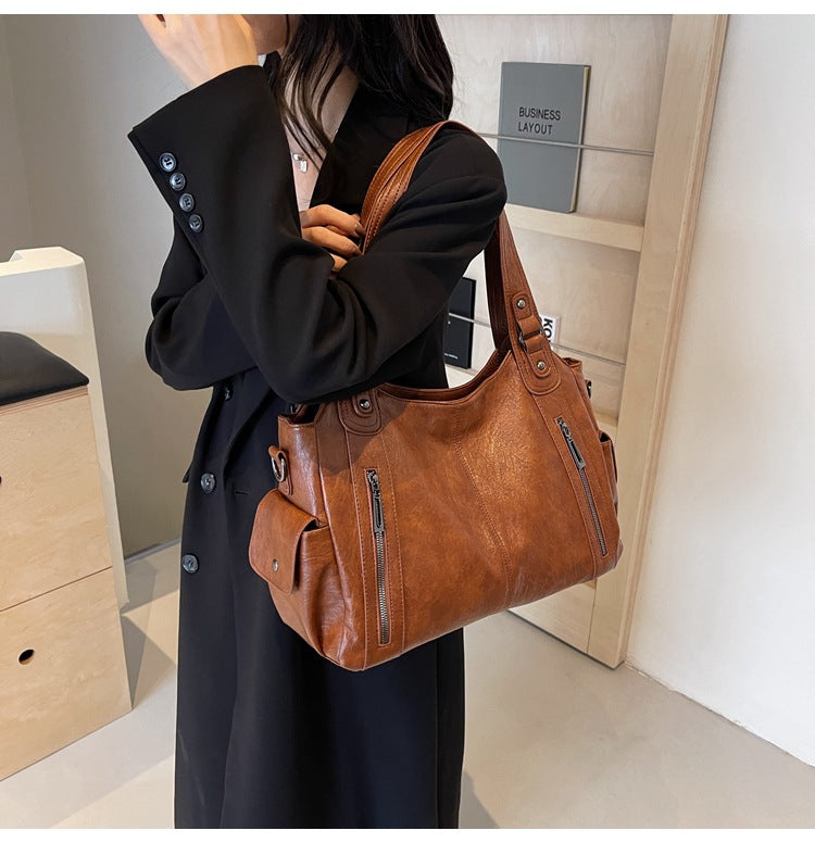 RAE™ - Classic Leather Handbag