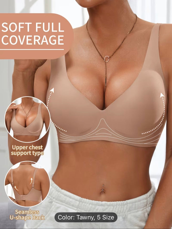 Sexy Jelly Push-Up Bra – High-Quality Comfortable Wireless Bra for Everyday Wear (Single Pack)