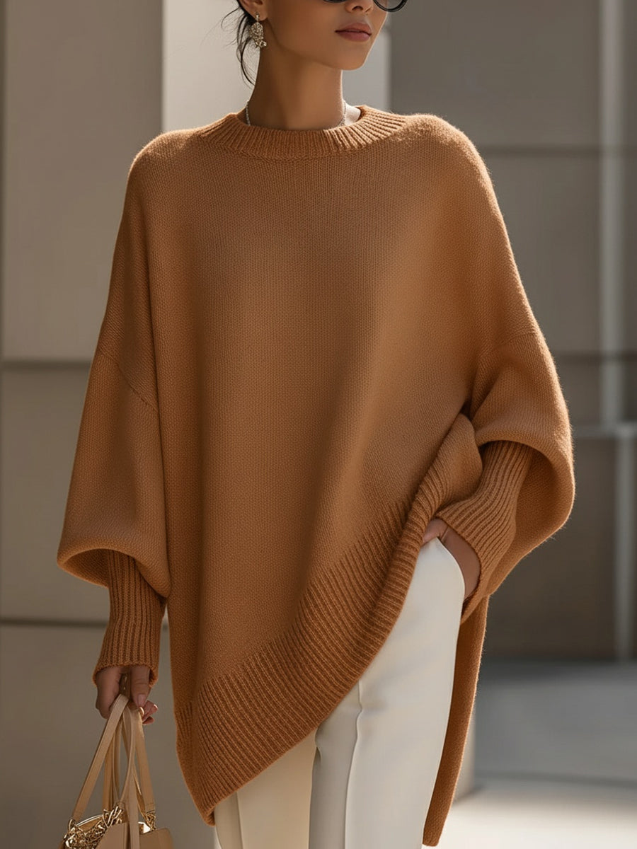 WANWEN | SOPHISTICATED WOOL BLEND SWEATER
