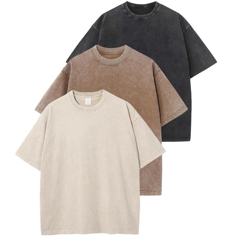 HOLLIE™ - Casual Crew Neck Loose Fit T-Shirt (3-Pack)