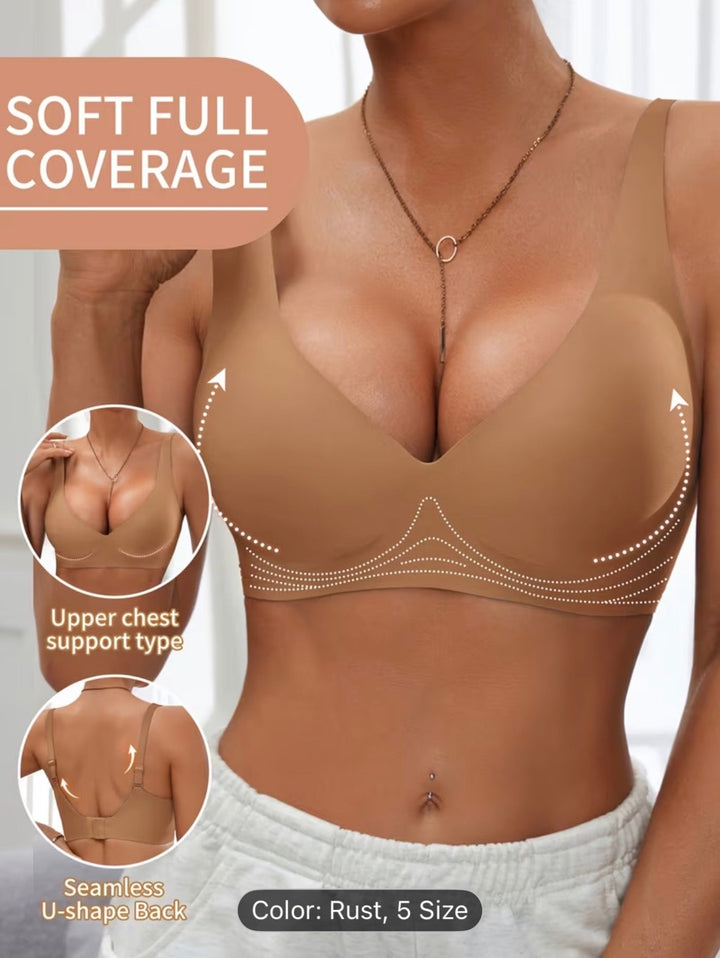 Sexy Jelly Push-Up Bra – High-Quality Comfortable Wireless Bra for Everyday Wear (Single Pack)