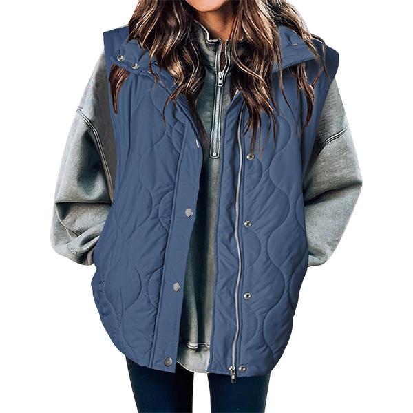 LIBBY™ - Women's Casual Puffer Quilted Oversize Lightweight Vest