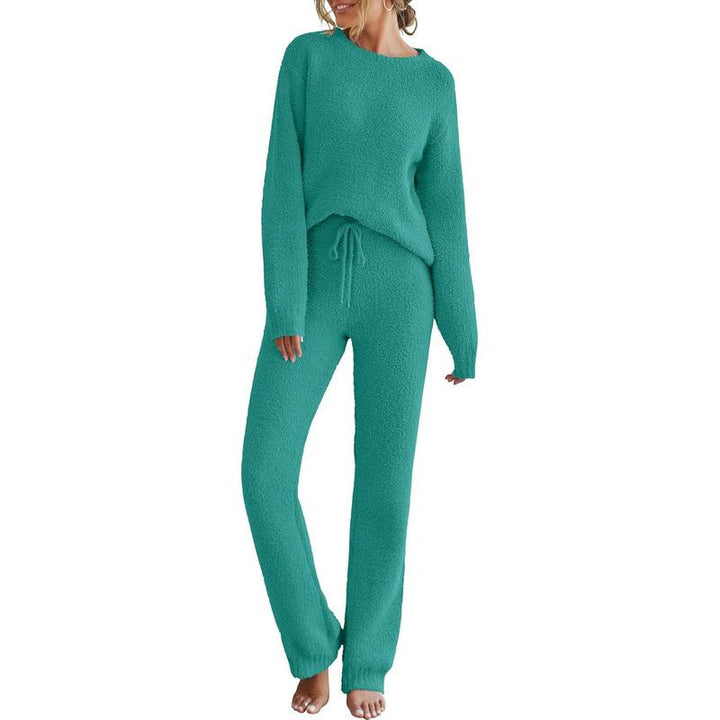 ANGEL™ - Women's Cozy Pajama Set Fuzzy Fleece 2-Piece Lounge Sweater for Winter