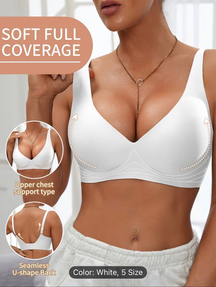 Sexy Jelly Push-Up Bra – High-Quality Comfortable Wireless Bra for Everyday Wear (Single Pack)