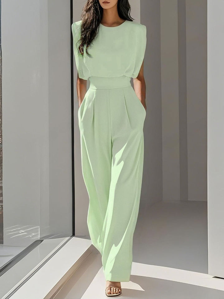 PAQUITA™ - Elegant Sleeveless Summer Jumpsuit
