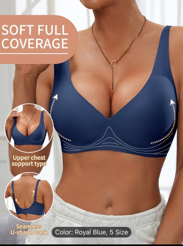 Sexy Jelly Push-Up Bra – High-Quality Comfortable Wireless Bra for Everyday Wear (Single Pack)