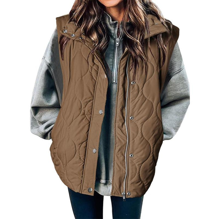 LIBBY™ - Women's Casual Puffer Quilted Oversize Lightweight Vest